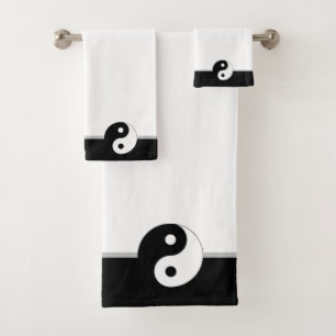 Blanco y negro personalizado Yin Yang