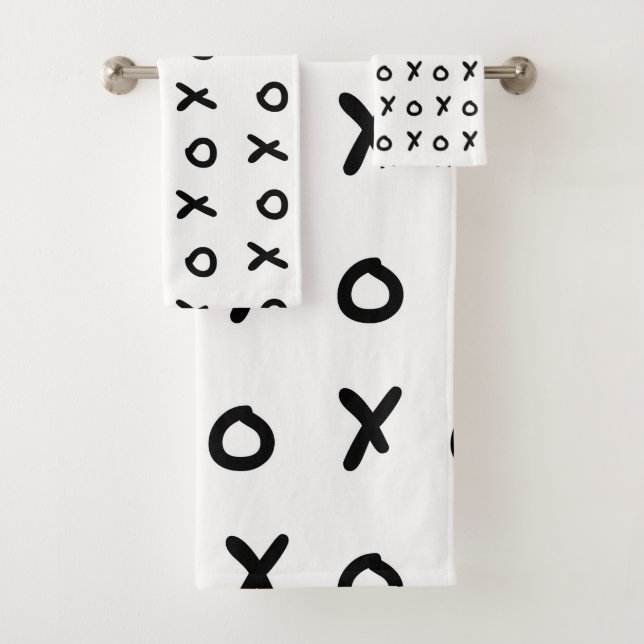 Blanco y negro X O XO X&O's Moda Lindo (In situ)