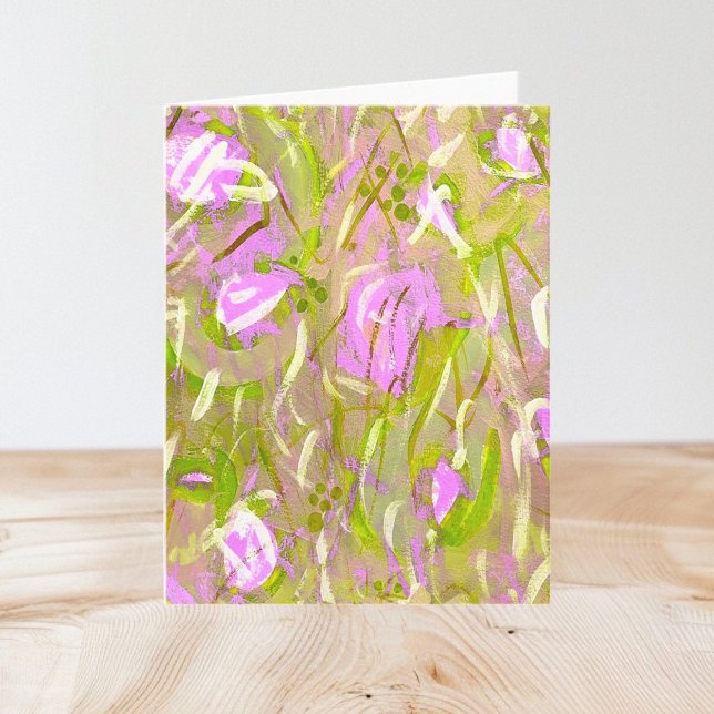 Blank Notecard Todas Las Ocasiones Arte Moderno Ve (Blank Note Cards by Artist © Cathy Thompson. Perfect for any occasion.)