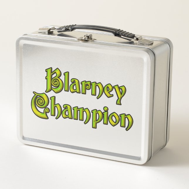 Blarney Champion lonchera de acero inoxidable (Anverso)