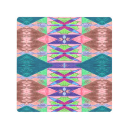 Blaze C/M en una impresión metalizado