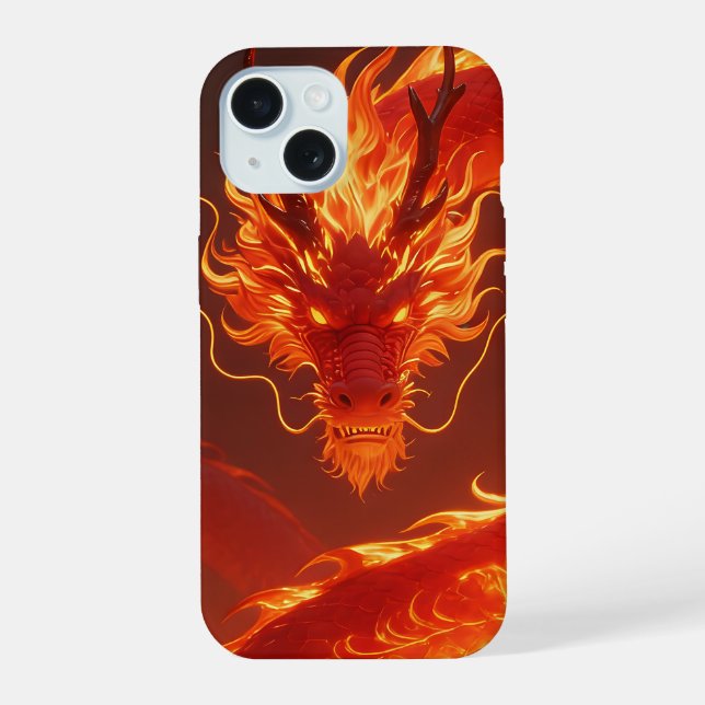 Blazing Fire Dragon | Mythical Flame Dragon Fantas (Reverso )