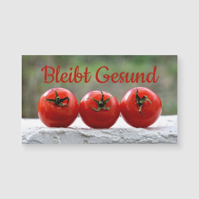 Bleibt Gesund (Anverso)