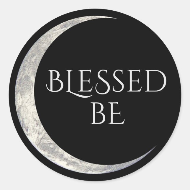 Blessed Be Pegatina (Anverso)