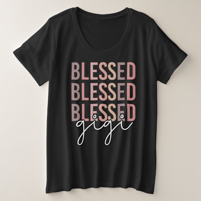 Blessed Gigi | Regalos para Gigi Grandma (Anverso del diseño)