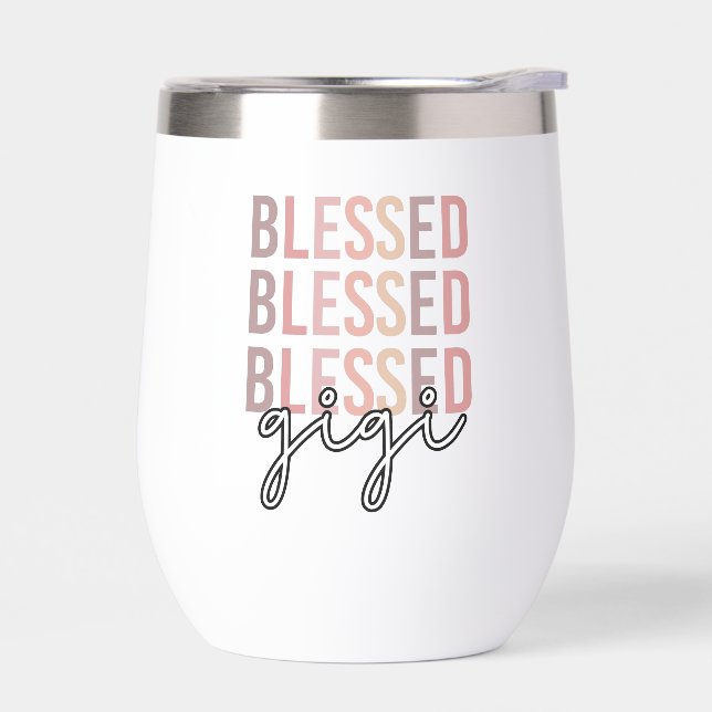 Blessed Gigi | Regalos para Gigi Grandma (Izquierdo)