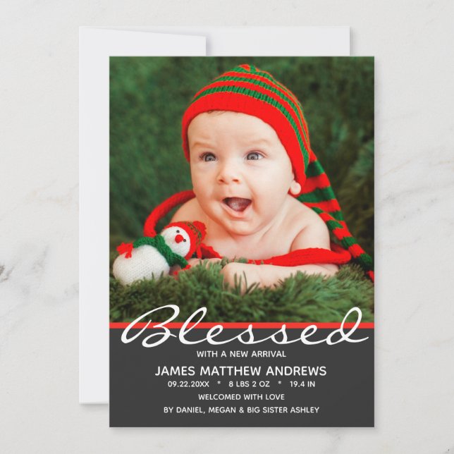 Blessed Navidades Holiday Birth (Anverso)