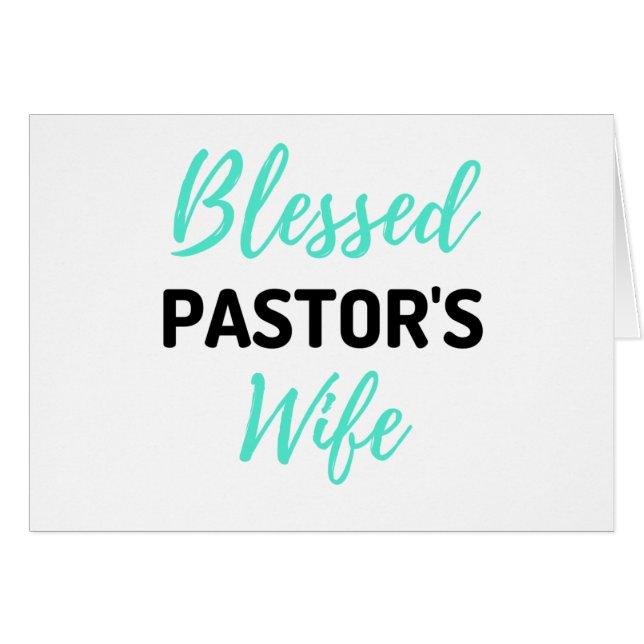 Blessed Pastor's Wife Bl (Anverso (Horizontal))