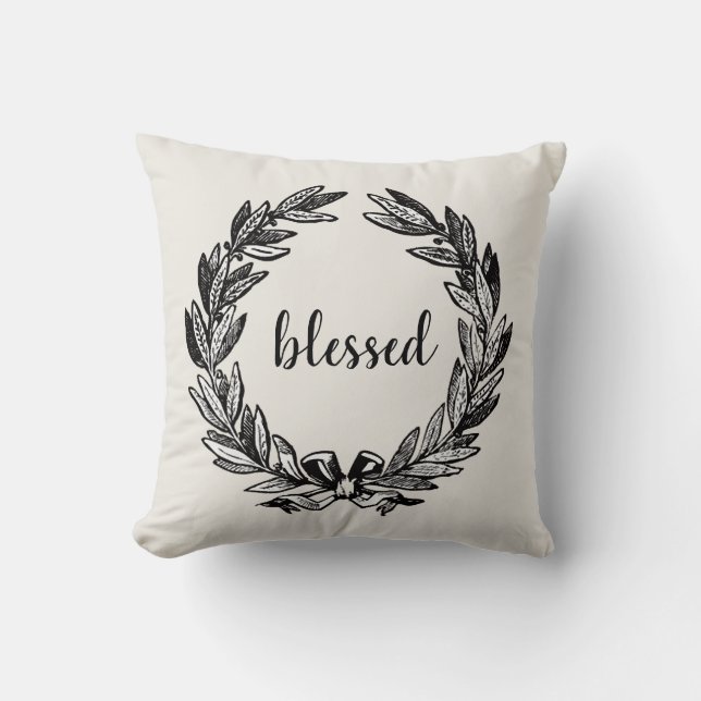 Blessed Wreath Cojín decorativo (Anverso)