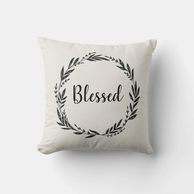 Blessed Wreath Cojín decorativo (Anverso)