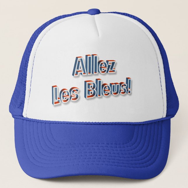 "Bleus de Allez Les!" gorra (Anverso)