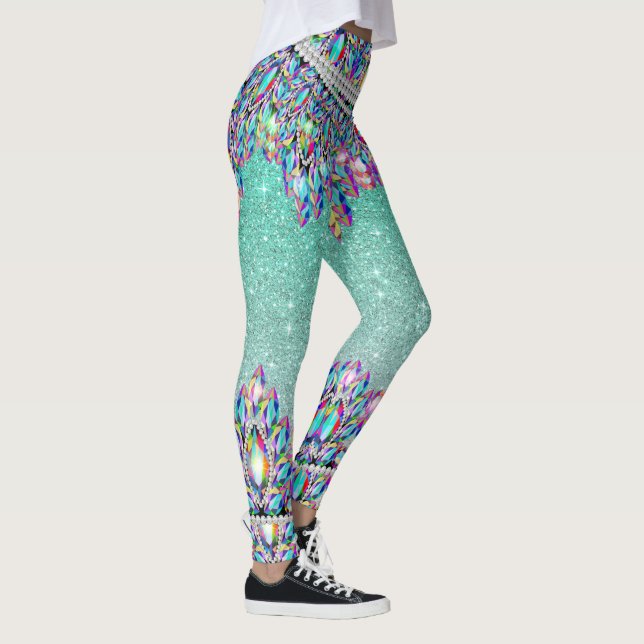Bling Me Up Baby Fashion Pop Leggings (Derecha)