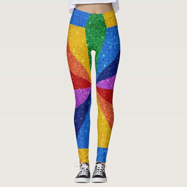 Bling Me Up Zazzle Leggings (Anverso)