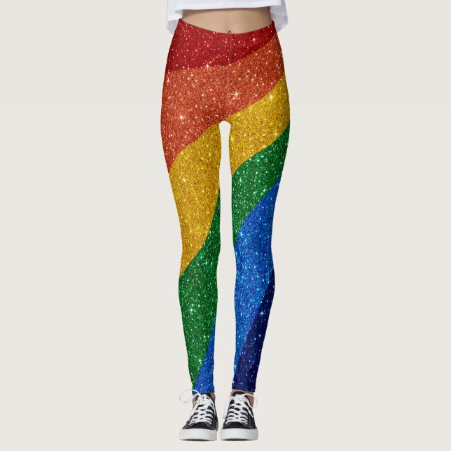 Bling Me Up Zazzle Leggings (Anverso)