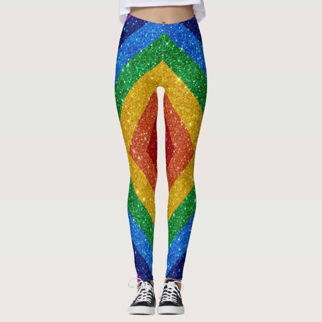 Bling Me Up Zazzle Leggings (Anverso)
