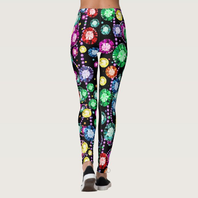 Bling Me Up Zazzle Leggings (Reverso)