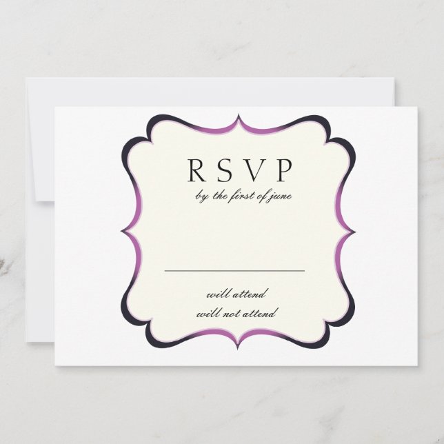 Bling - Tarjetas RSVP (Anverso)