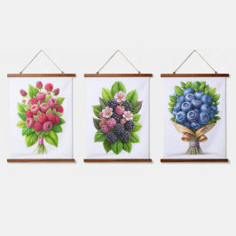 Bliss de arándano azul - Tapiz de Berry jugoso