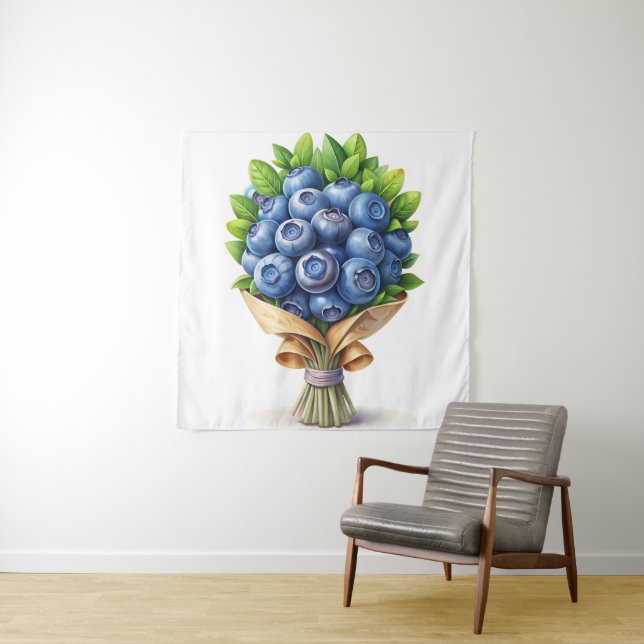 Bliss de arándano azul - Tapiz de Berry jugoso (In situ)