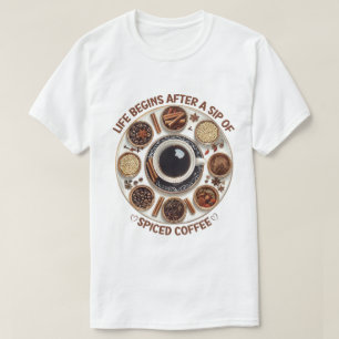 Bliss de café picado - Camiseta acogedora y linda