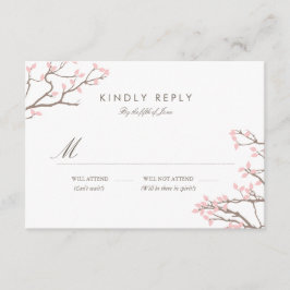 Blissful Branches Wedding RSVP