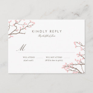 Blissful Branches Wedding RSVP