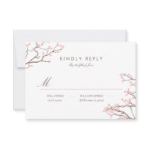 Blissful Branches Wedding RSVP