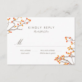 Blissful Branches Wedding RSVP