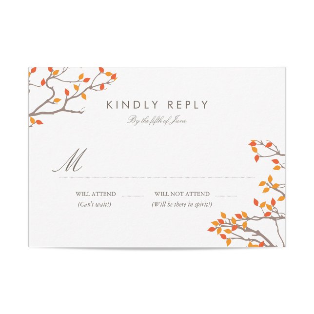 Blissful Branches Wedding RSVP (Subido por el creador)