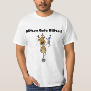 Blitzen recibe camisetas y regalos de renos denigr