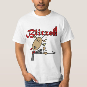 Blitzen Reindeer es camiseta de Navidades Blitzed