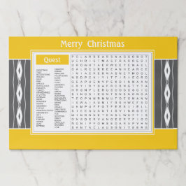 Bloc De Hojas 25 juegos de Navidades dorados