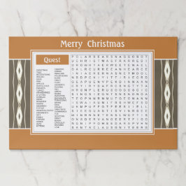 Bloc De Hojas 25 Navidades en papel de juego