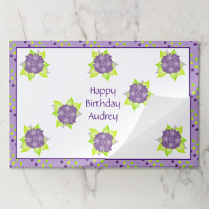 Bloc De Hojas 25 Placematas de papel de gran tamaño