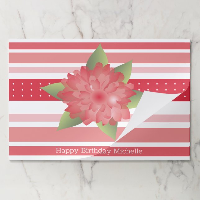 Bloc De Hojas 25 Plaquetas de papel de papel (Plegada)