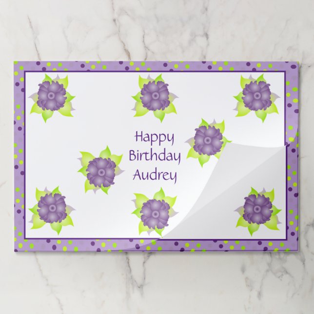 Bloc De Hojas 25 Servilletas de papel grandes (Plegada)