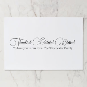 Bloc De Hojas Agradecimiento agradecimiento a la bendición del d