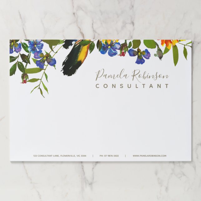 Bloc De Hojas Almohadilla de dibujo personalizada (Anverso)