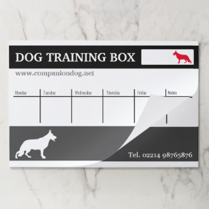 Bloc De Hojas Almohadilla de papel de perro pastor