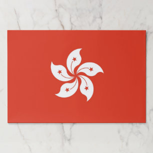 Bloc De Hojas Almohadilla de papel lacrimógeno con bandera de Ho