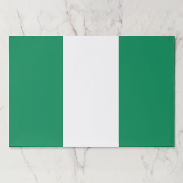 Bloc De Hojas Almohadilla de papel lacrimógeno con bandera de Ni (Anverso)