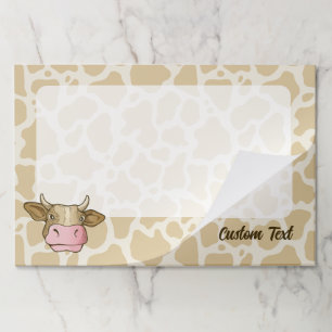 Bloc De Hojas Almohadilla de papel para cabeza de vaca