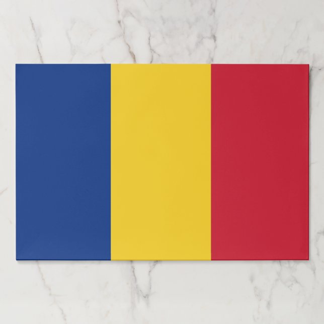 Bloc De Hojas Almohadilla de papel para la limpieza con bandera  (Anverso)