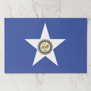 Bloc De Hojas Almohadilla de papel para la limpieza con bandera 