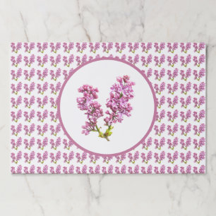 Bloc De Hojas Almohadilla de placemat - Lilac Blossoms
