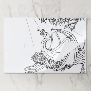 Bloc De Hojas Almohadilla para desagüe - Nido de Dragón