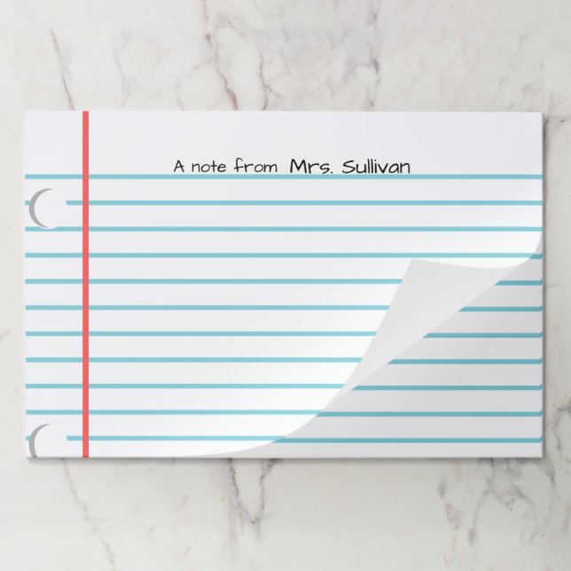 Bloc De Hojas Almohadilla personalizada de papel para grandes vi (Plegada)