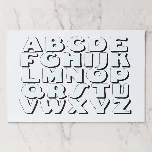 Bloc De Hojas Alphabet Kids Coloring Sheets  (Anverso)