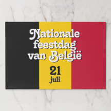 Bandera belga del Dutch Nationale feestdag van Bel