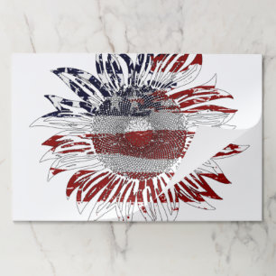 Bloc De Hojas Bandera de los girasoles Papeles